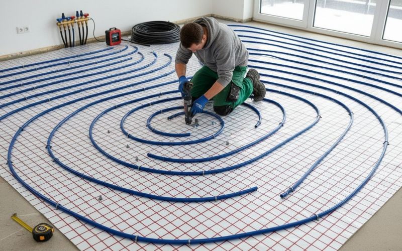 Floor Heating Replacement